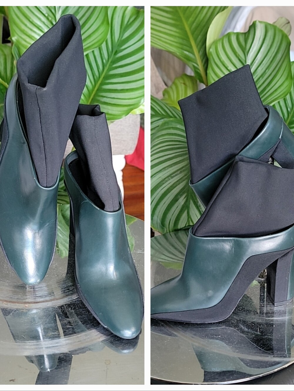 Via Spiga Leather Ankle Boots for women